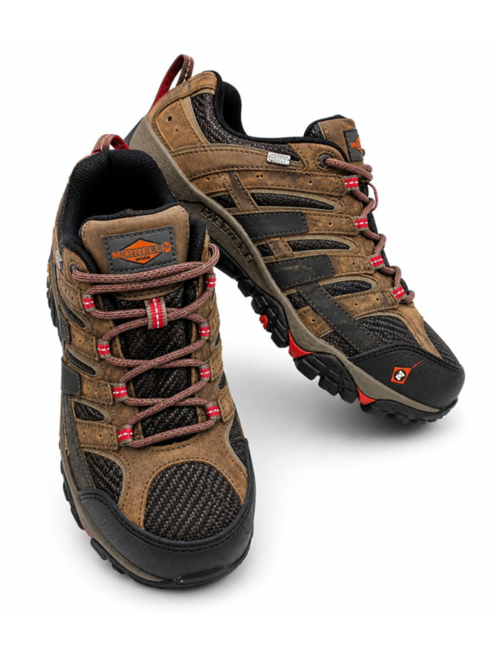 Merrell Men's 7M Moab 2 Vent Work Shoes Waterproof Composite Toe Slip Resistant